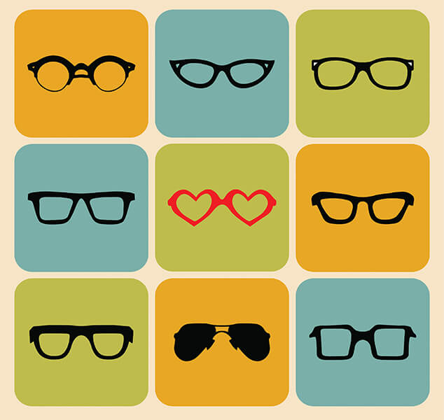 eyeglass styles feature